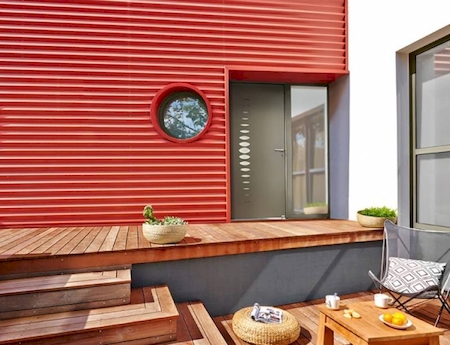 porte d'entrée alu à vitrolles