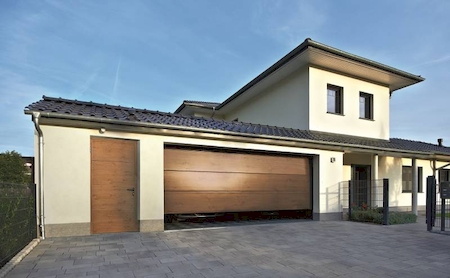 Porte d'entre et garage Winchester Oak