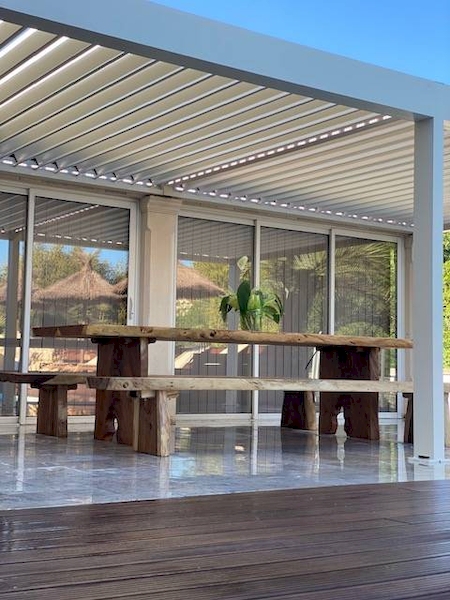 PERGOLA BIOCLIMATIQUE SUR MESURE