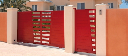 Portail ALU Horizal gamme révélation modèle ALGA