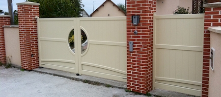 Portail aluminium dans le 13