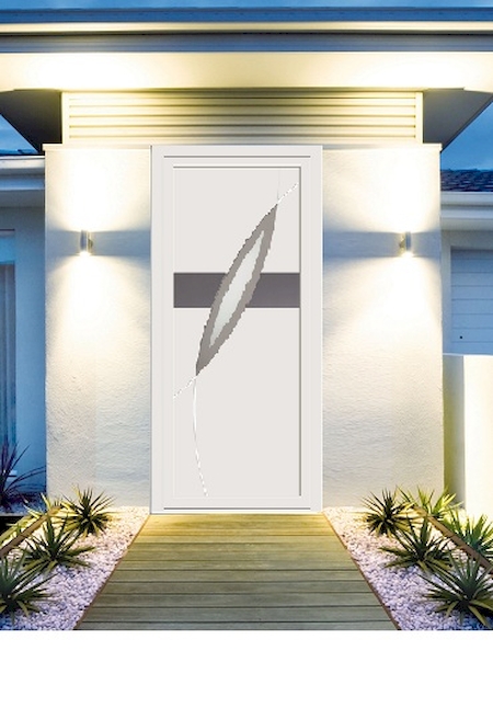 Porte d'entree moderne PVC dans le 13