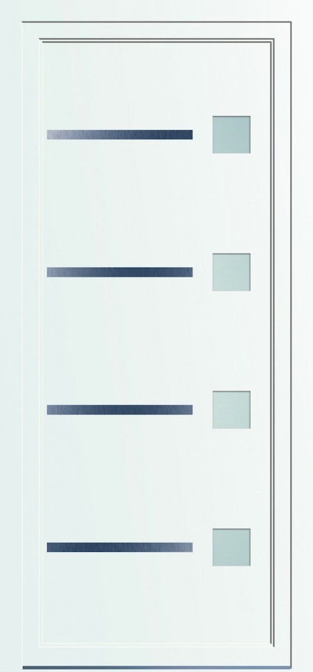 Porte d'entree PVC dans le 13