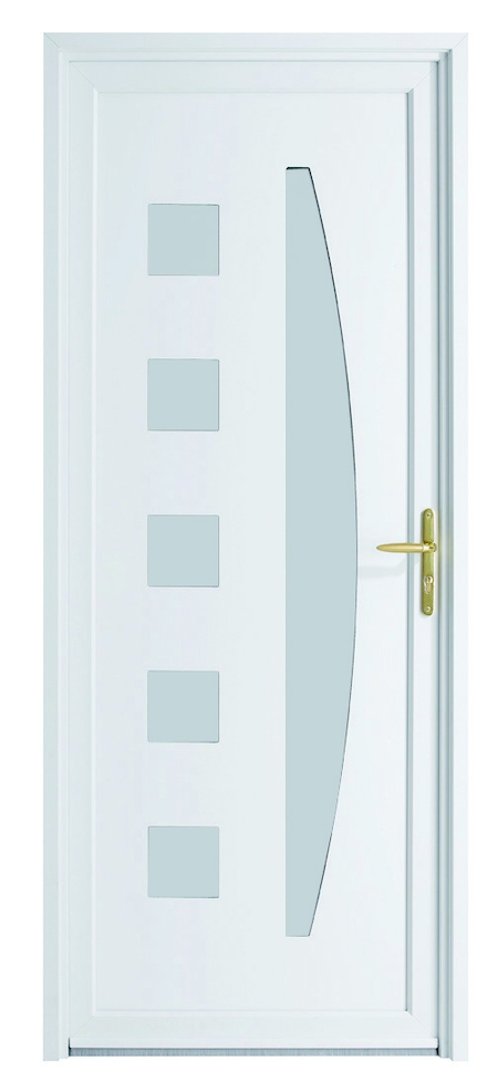 installation porte d'entrée alu et pvc