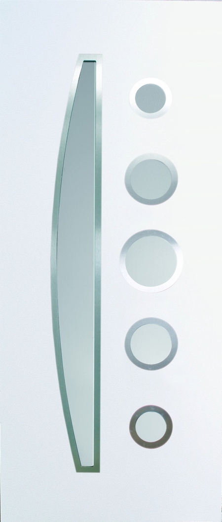 Porte d'entree moderne en pvc dans le 13