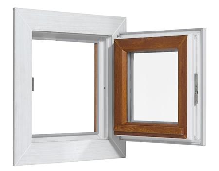 porte d'entrée pvc bois vitrolles
