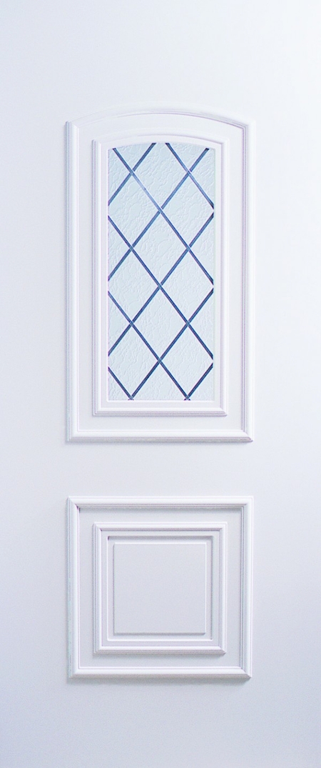 Porte d'entree en PVC sur mesure