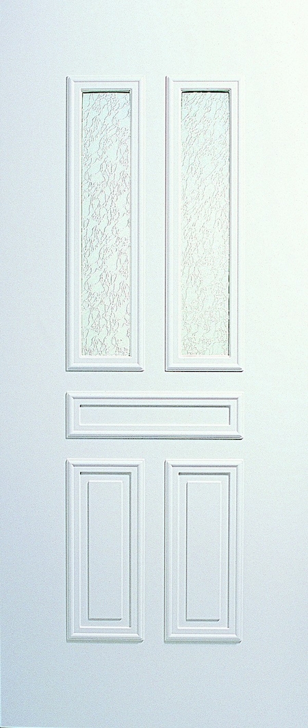 Porte d'entrée en PVC sur mesure pas cher