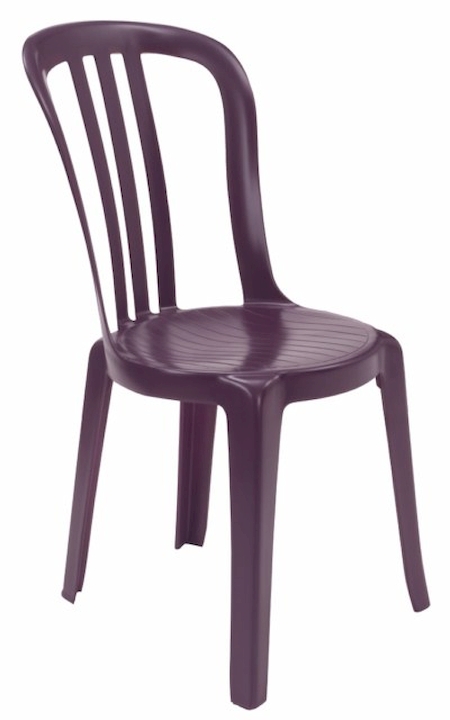 CHAISE PVC GROSFILLEX Modèle BISTROT Coloris acidulés Vitrolles  - Ce produit n'est plus disponible