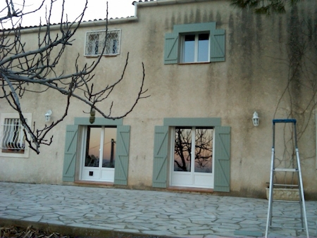 Rénovation de volet en alu prés de chateauneuf