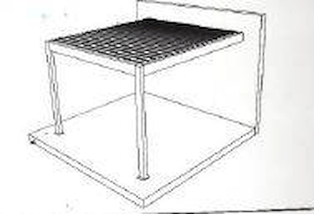 Installation de pergola bioclimatique IZI fine et design à Gardanne