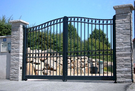 Notre zone d'activité pour ce service Pose de portail en aluminium thermolaqué moderne de marque Horizal
